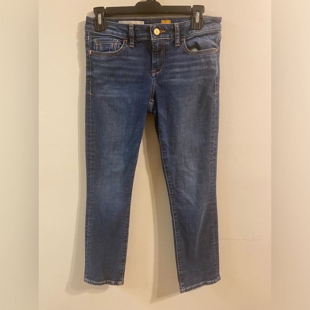 Pilcro And The Letterpress Anthro No. 26 SJEJ Cropped Jeans 28 Waist